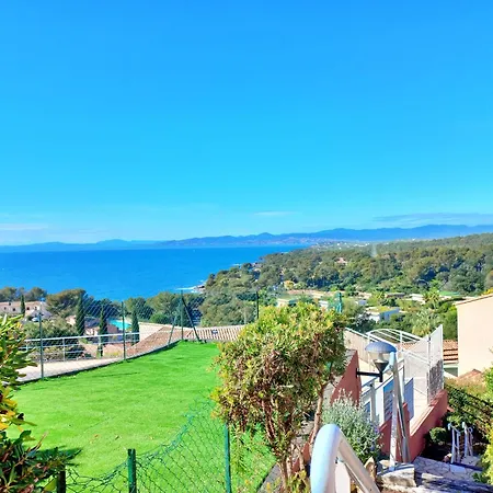 Le Panorama 4pers-vue Mer-piscine- Tennis Appartamento Saint-Raphaël